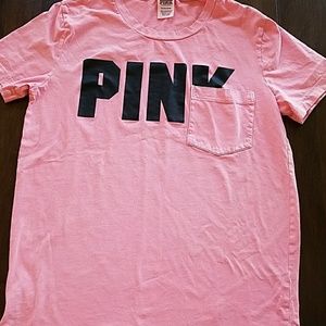 Victoria's Secret Pink sunwashed tee shirt size sm